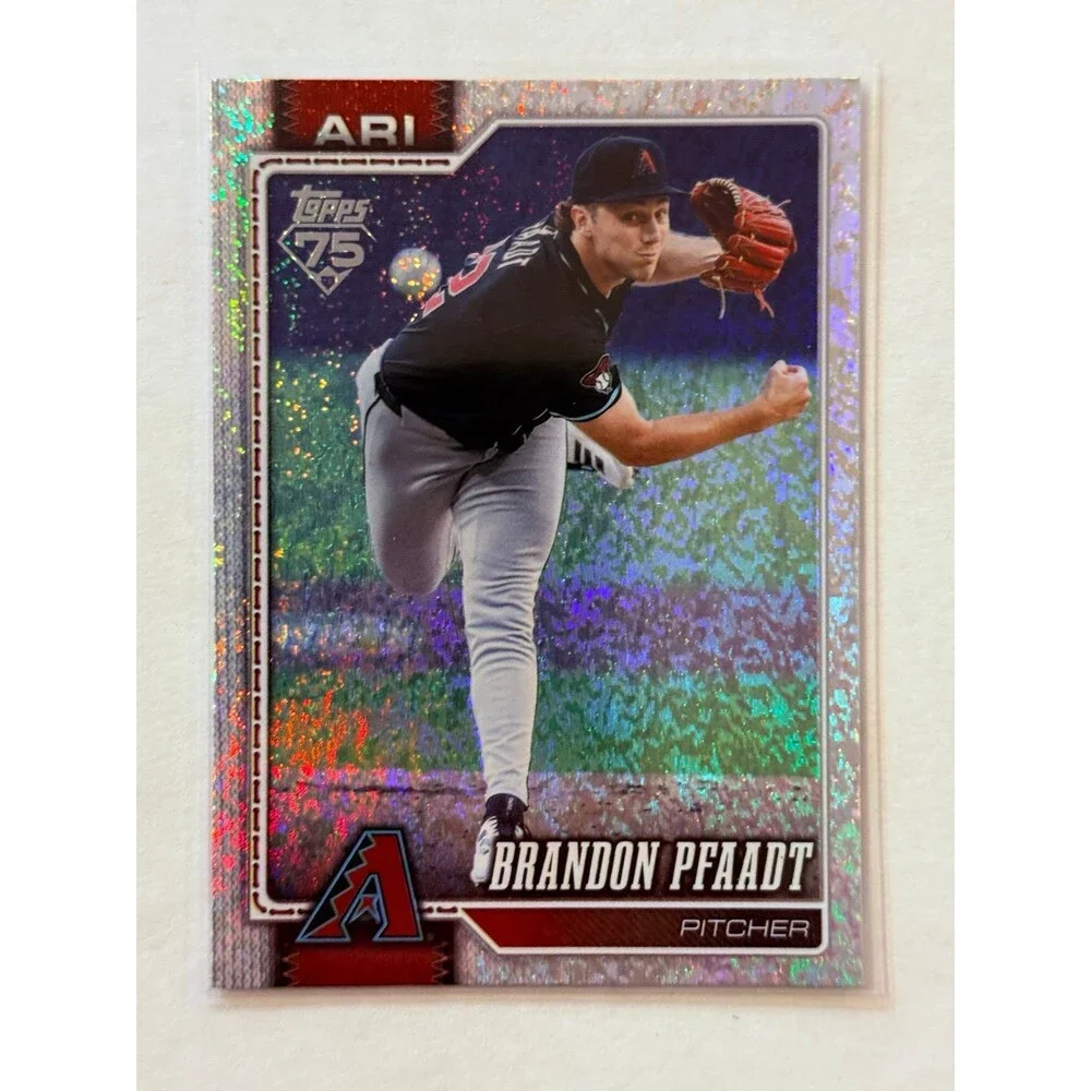 2026 Topps Series 1 holofoil parallel  #45 Brandon Pfaadt Diamondbacks